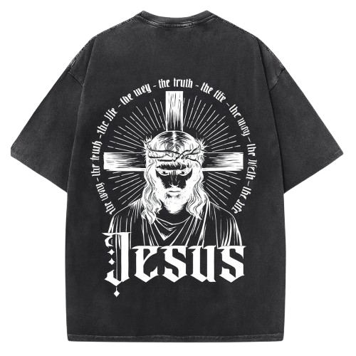"JESUS" WASHED TEE